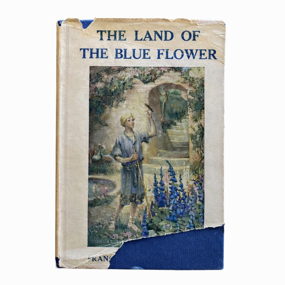 Dodd Mead Blue Cloth Embossed Hardcover Book Vintage 1924 Coffee Table‎